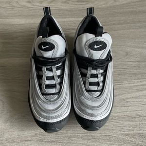 Big Kids Air Max 97 Black/White Size 4